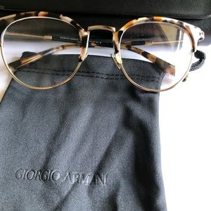 NWT Giorgio Armani eyeglass frame. Model # AR 5116. Color 3215. Size 51-21-140